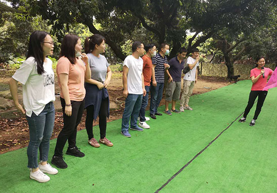 “挑戰自我，凝聚力量，熔煉一流團隊” 廣東優科檢測戶外拓展活動
