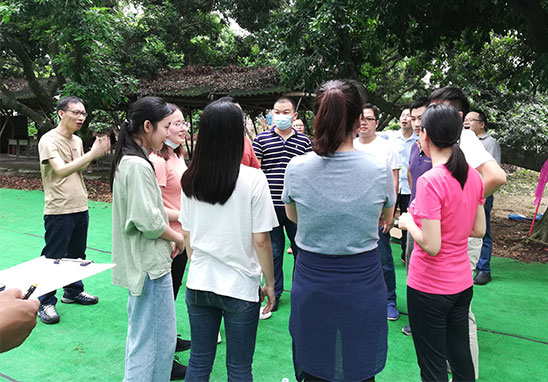“挑戰自我，凝聚力量，熔煉一流團隊” 廣東優科檢測戶外拓展活動