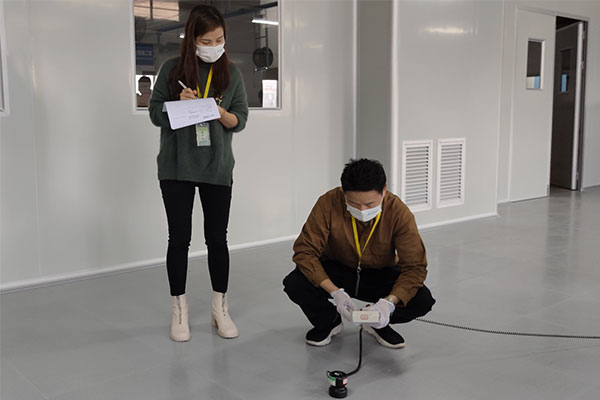 防靜電不發火地坪檢測